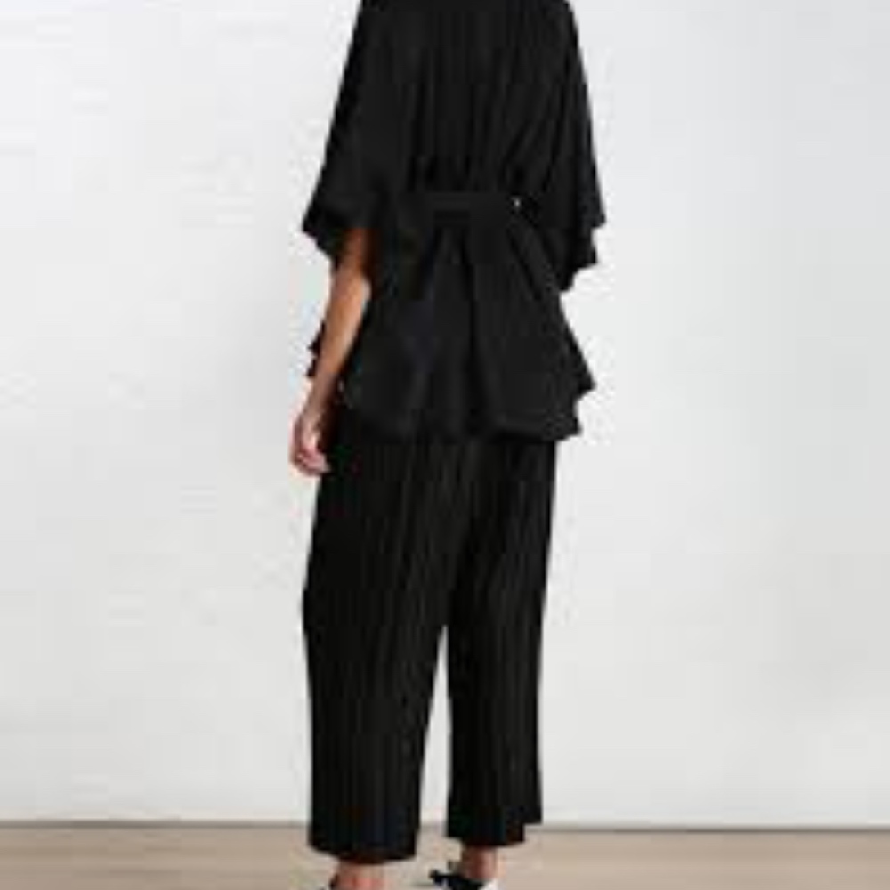NWT Zimmermann Empire Sueded Robe Top-Black - Picture 3 of 7
